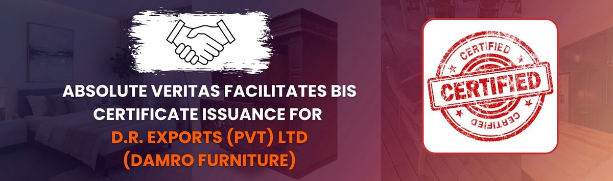 BIS Certificate Issued